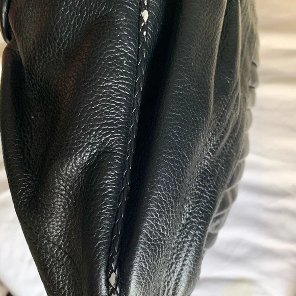 Fendi Black Leather Satchel - Picture 7 of 12